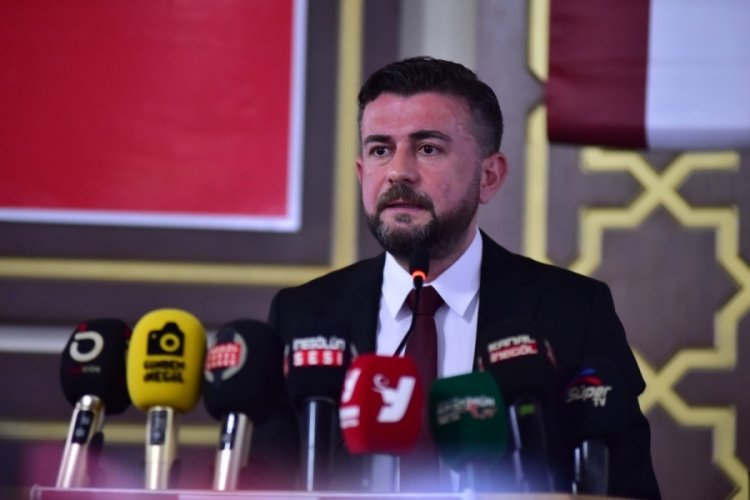 İneg&ouml;lspor'da Başkan Osman Sevim oldu