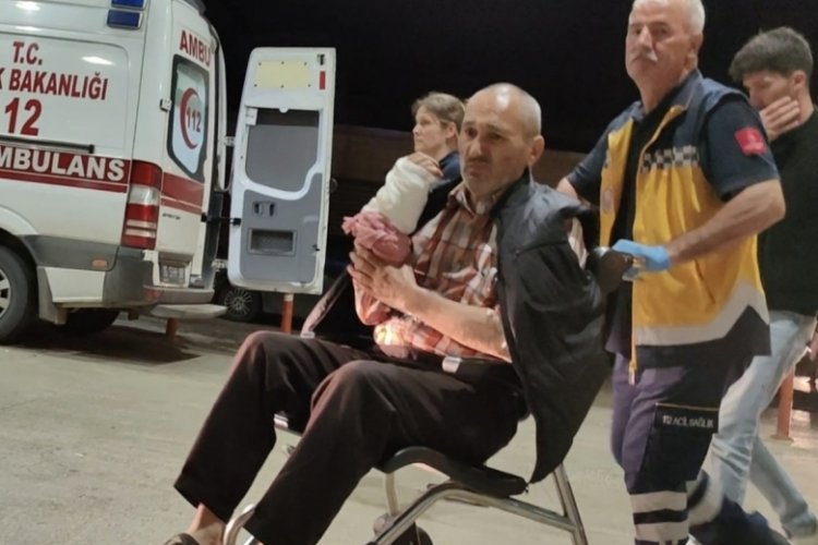 Bursa İneg&ouml;l'de tadilat yapan adam spiralle bileğini yaraladı
