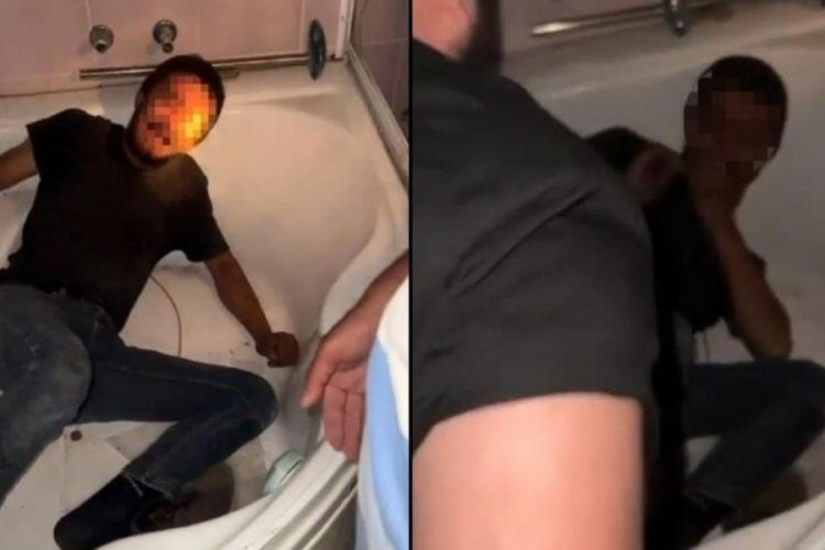 Jakuzide yakalandı! Kimliği ortaya &ccedil;ıkınca dakikalarca d&ouml;v&uuml;ld&uuml;