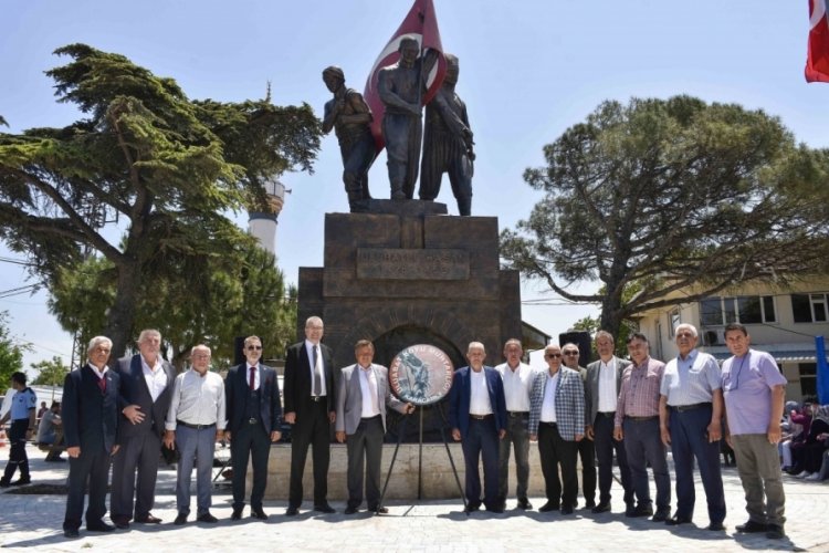 Bursa Karacabey'de Ulubatlı Hasan anıldı