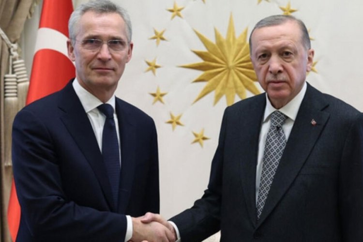 Cumhurbaşkanı Erdoğan NATO Genel Sekreteri Stoltenberg'i kabul etti