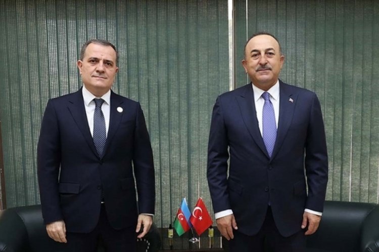 Azerbaycan Dışişleri Bakanı Bayramov ile Mevl&uuml;t &Ccedil;avuşoğlu telefonda g&ouml;r&uuml;şt&uuml;