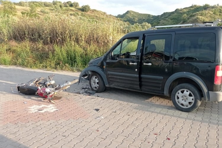 Manisa turgutlu'da trafik kazası: 1 &ouml;l&uuml;