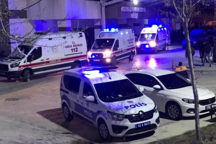 Konya'daki iki grup arasında silahlı kavga! 8'i polis 12 kişi yaralandı