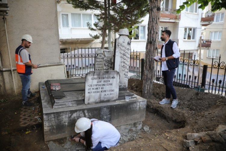 Bursa'da Gemlik Belediyesi'nden ecdada saygı