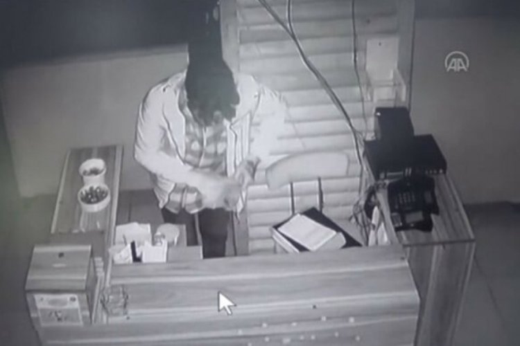 Ankara'da hırsız &ouml;nce restoranı soydu sonra pide yedi!