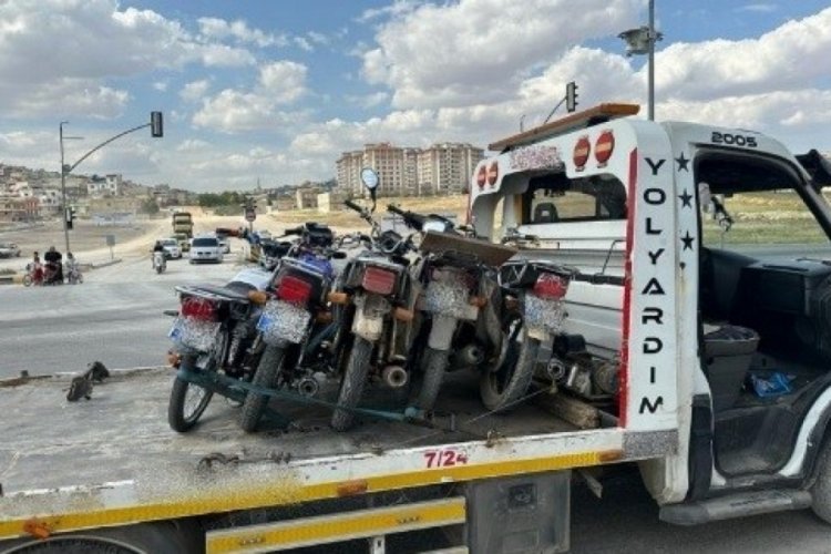 Gaziantep'te motosiklet uygulaması