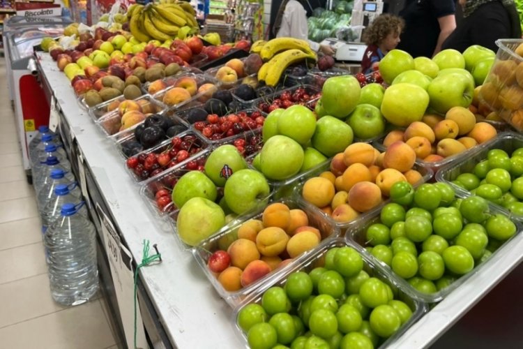 Bursa'nın pazar ve marketlerinde yaz meyveleri ne kadar? Kirazın kilosu şoke etti