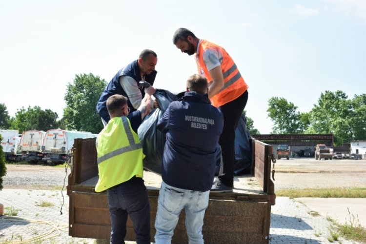 Bursa'da yeşil bir Mustafakemalpaşa i&ccedil;in &ccedil;alışılıyor
