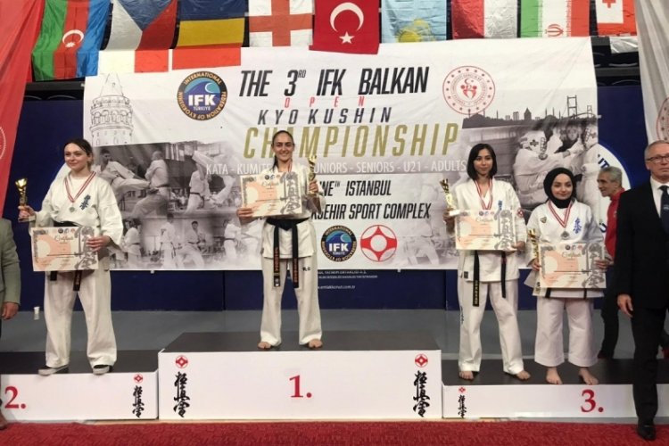 Yıldırım Belediyesporlu İrem Mingsar Balkan şampiyonu oldu