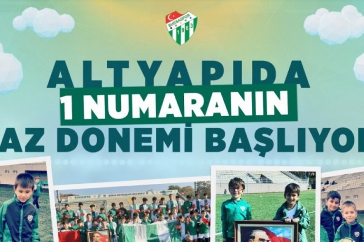 Bursaspor Futbol Okulları yıldızlarını arıyor