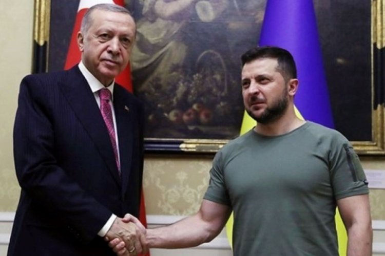 Erdoğan ve Zelenski g&ouml;r&uuml;şt&uuml;