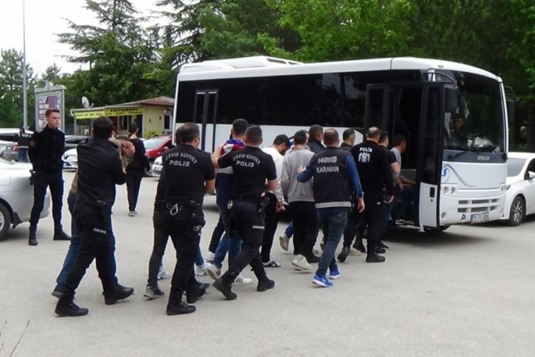 Karaman'daki uyuşturucu operasyonunda 12 tutuklama