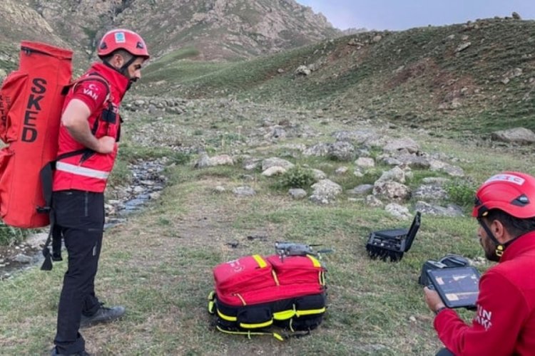 Van'da kaybolan 2 kişi termal kameralarla bulundu