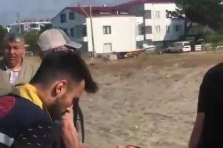 Sakarya'da serinlemek i&ccedil;in suya girdi boğulma tehlikesi yaşadı