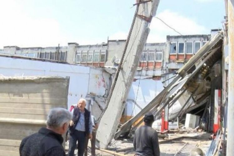İstanbul'da sanayi sitesinde oto tamirhanesi &ccedil;&ouml;kt&uuml;