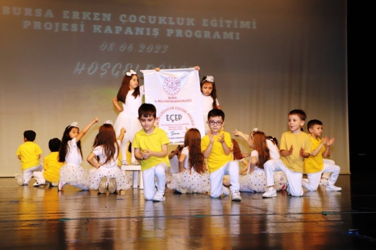 Bursa'da Erken &Ccedil;ocukluk Eğitimi Projesi kapanış t&ouml;reni d&uuml;zenlendi