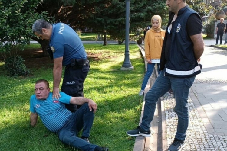 Samsun'da alkol alıp ortalığı karıştırdı! Polise mukavemette bulundu