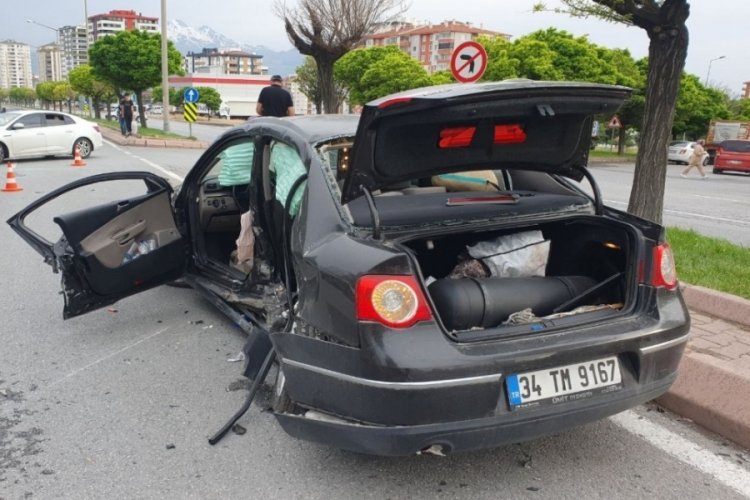 Kayseri'de trafik kazası