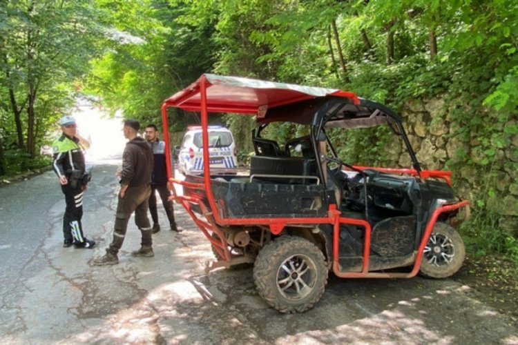Kocaeli'de freni tutmayan ATV kaza yaptı! 4 yaralı