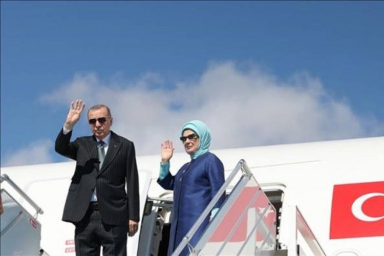 Cumhurbaşkanı Erdoğan, KKTC'ye gitti