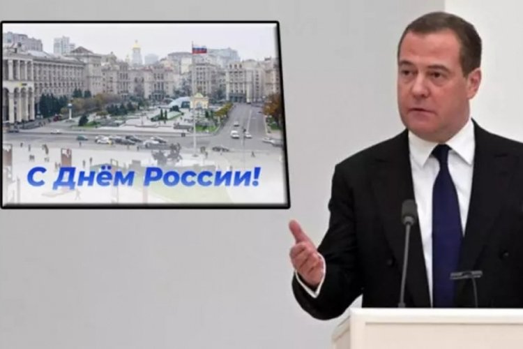Medvedev: Bağımsızlık Meydanı &ccedil;ok yakında Rusya meydanı