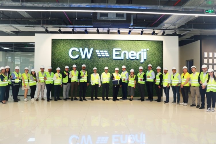 CW Enerji'ye Fon Y&ouml;neticilerinden  Ziyaret
