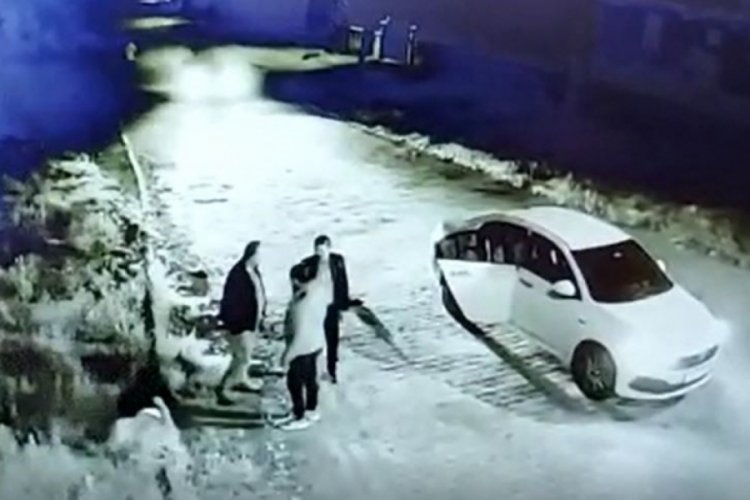 &Ouml;nce darp edildi, sonra silahla vuruldu