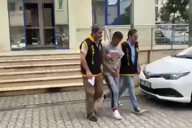 Yalova'da yakalanan su&ccedil; makinesi hırsız tutuklandı