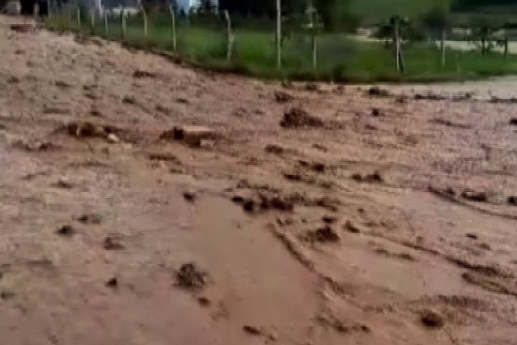 Yozgat'ta kuvvetli yağış sele sebep oldu