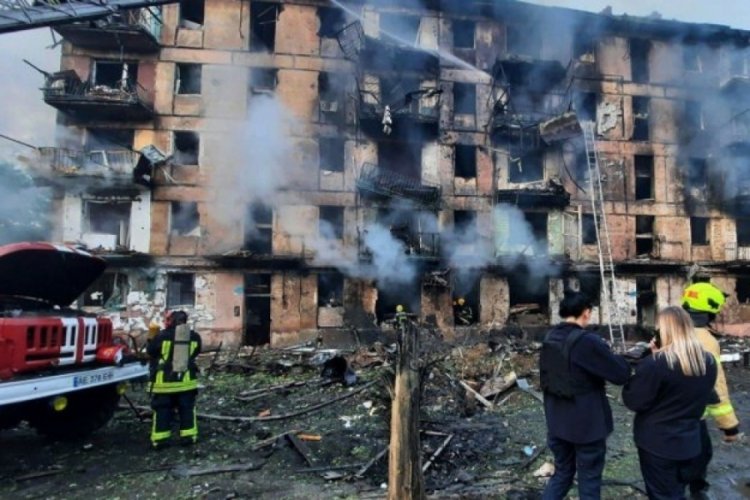 Ukrayna Odessa'ya f&uuml;ze saldırısı: 3 &ouml;l&uuml;