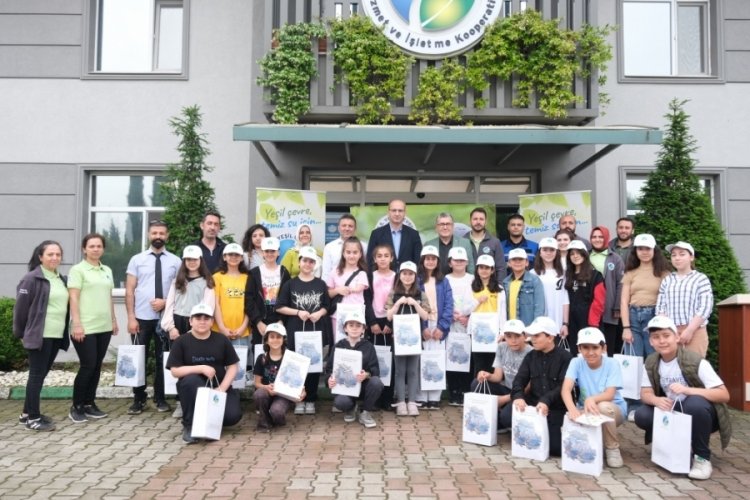 Bursa'nın &ouml;rnek arıtma tesisi &ouml;rnek okul ile &Ccedil;evre Haftasını kutladı