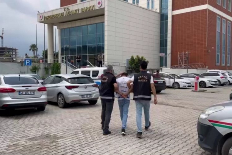 Hatay İskenderun'da hırsızlık ş&uuml;phelisi tutuklandı