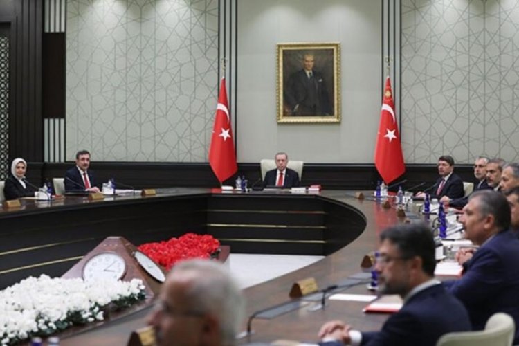 Kabine toplantısı başladı!