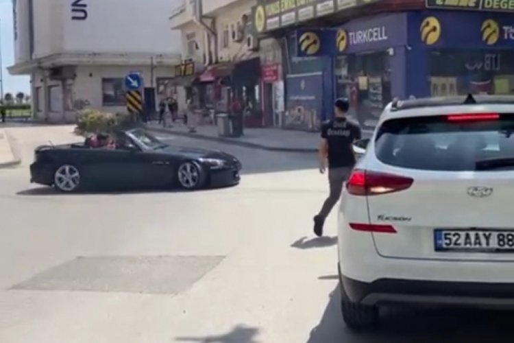 Ordu'da 4'&uuml;nc&uuml; kez drift yaptı: 72 bin TL ceza kesildi