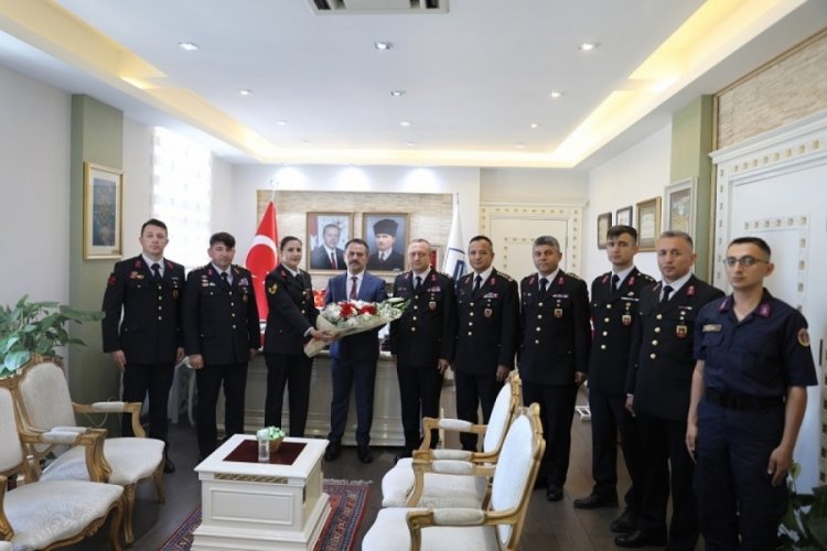 Jandarma teşkilatının kuruluşunun 184. yıl d&ouml;n&uuml;m&uuml; Bursa'da kutlandı