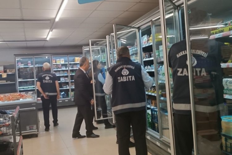 Hakkari Belediyesi'nden aralıksız denetim