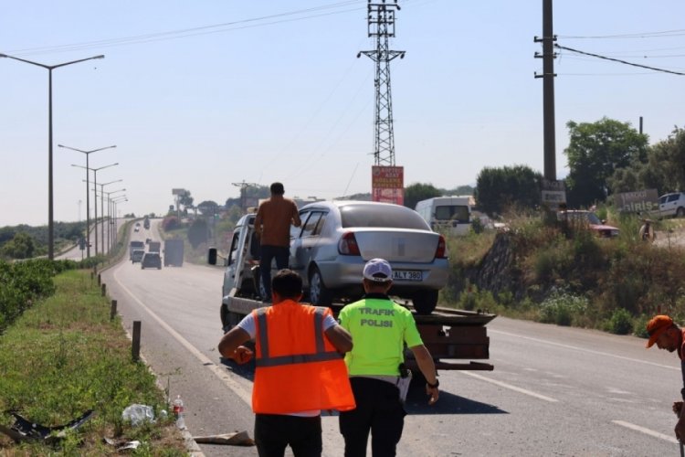 Manisa Turgutlu'da feci kaza: Motosiklet s&uuml;r&uuml;c&uuml;s&uuml; hayatını kaybetti