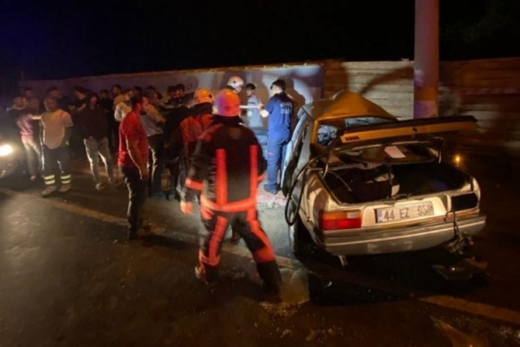 Malatya'da kazada yaralanan 23 yaşındaki gen&ccedil; yaşam m&uuml;cadelesini kaybetti