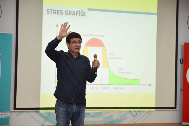 Bursa'da Yıldırımlı gen&ccedil;ler 'Bonus Hoca' ile buluştu