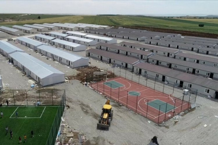 Adıyaman'da 2 bin 500 prefabrik konut kullanıma hazır