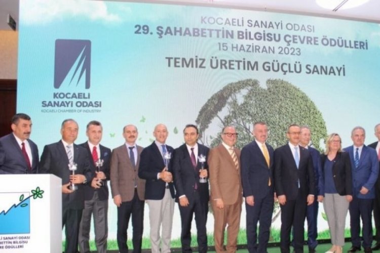 Kocaeli'de Şahabettin Bilgisu &Ccedil;evre &Ouml;d&uuml;lleri sahiplerini buldu