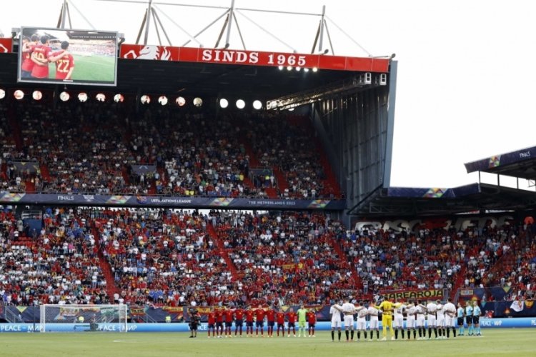 UEFA Uluslar Ligi'nde ikinci finalist İspanya oldu