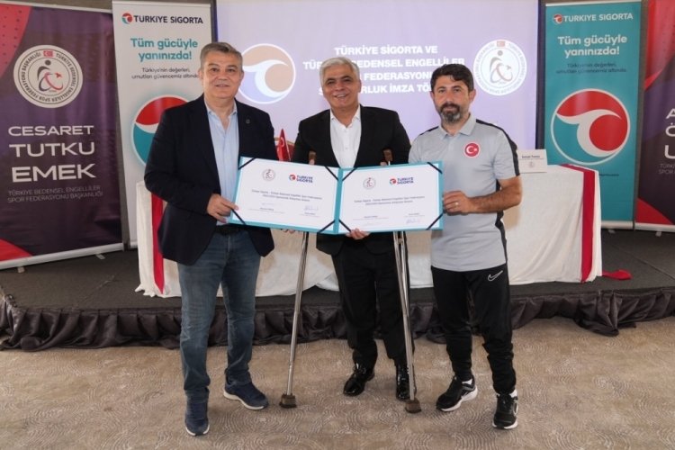 T&uuml;rkiye Sigorta, Ampute Futbol Milli Takımı'na desteğe devam edecek