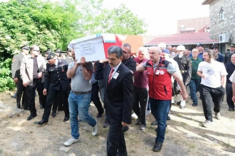 Kırklareli'de Kıbrıs Gazisi son yolculuğuna uğurlandı