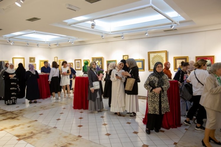 Bursa'da Klasik Sanatlar Merkezi &ouml;ğrencilerinden sergi