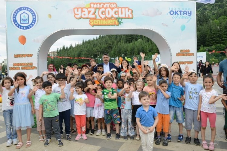 Bursa'da &ccedil;ocuklar yaz karne şenliğinde buluşacak