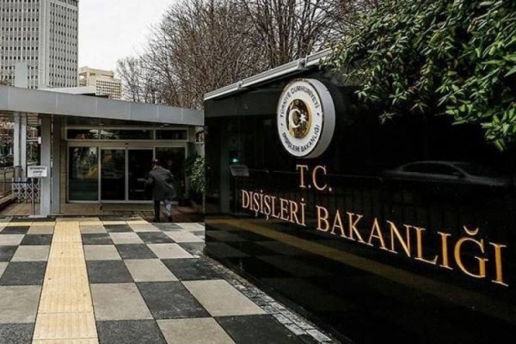 Dışişleri Bakanlığı'nda g&ouml;&ccedil;men teknesi a&ccedil;ıklaması
