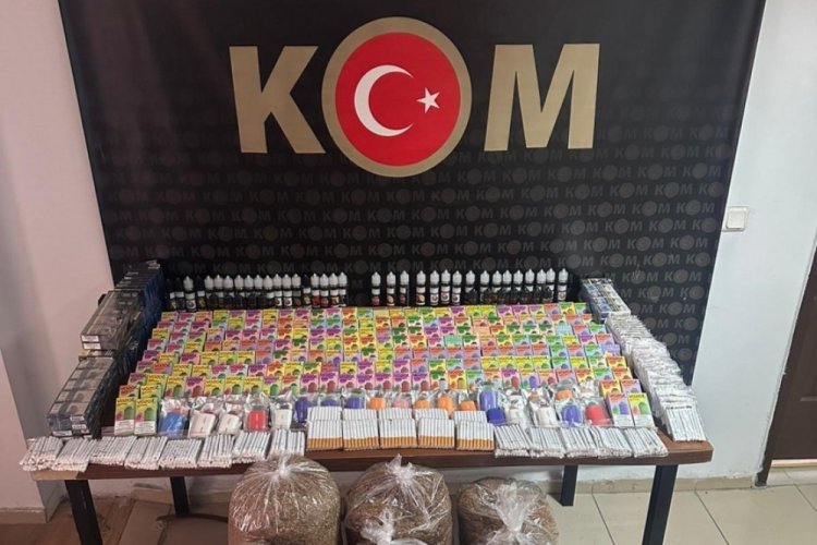 Hatay'da g&uuml;mr&uuml;k ka&ccedil;ağı t&uuml;t&uuml;n operasyonu