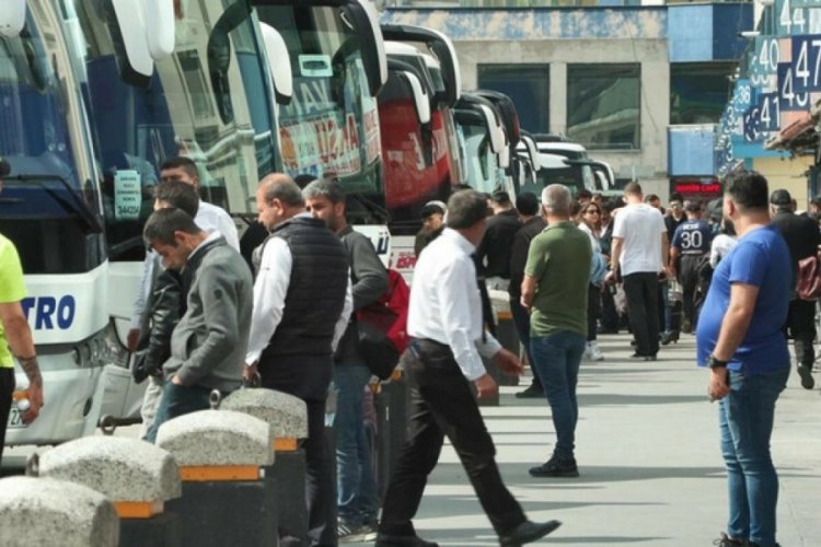 İstanbul'da otogarlarında Kurban Bayramı &ouml;ncesi hareketlilik arttı